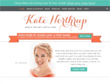Tablet Screenshot of katenorthrup.com